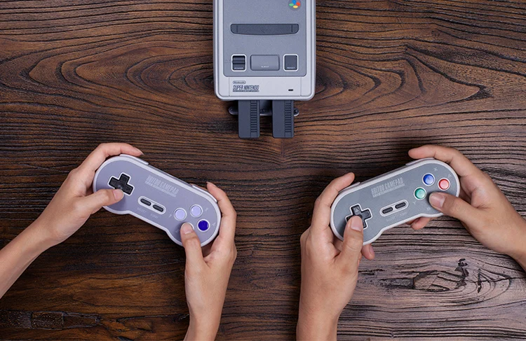 8Bitdo SF30/SN30 2.4 wireless connection classic game console Gamepad USB data line mode support Windows Android etc joystick |
