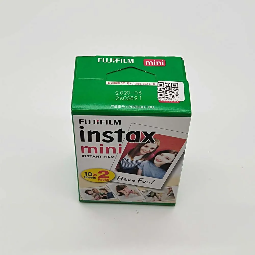 Белая фотобумага Fujifilm Fuji Instax Mini 100 листов мгновенная для фотоаппарата 9 8 7S 70 90 25