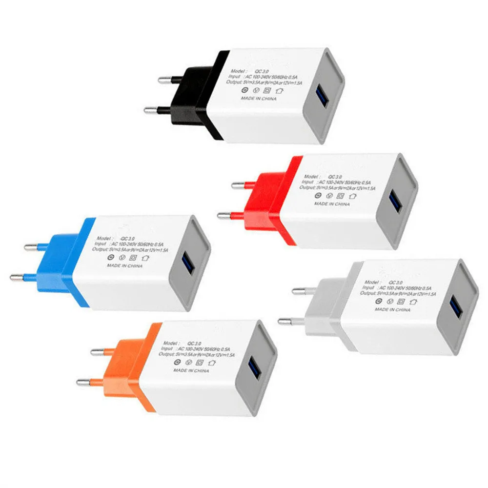 Быстрое зарядное устройство QC3.0 быстрое USB портативный настенный адаптер зарядка