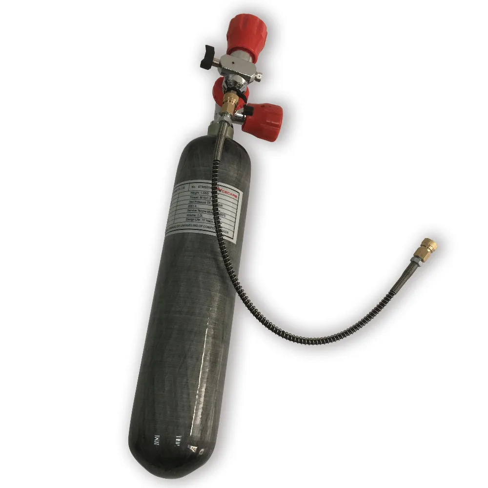 AC102101 Acecare 2L CE Paintball Tank Mini Scuba Airforce Condor Airsoft Air Rifle Air Compressed Gun With Valve&Filling Station