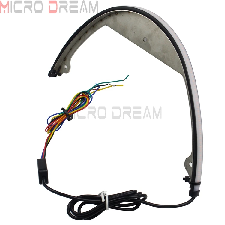 Мотоциклетный светодиодный стоп сигнал для крыльев последовательный