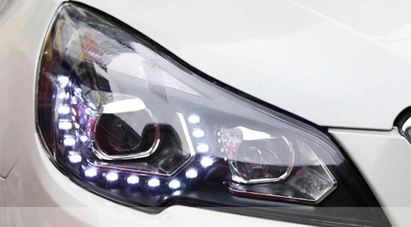 Для SUBARU OUTBACK LEGACY светодиодный головной фонарь 2010 2011 2012 2013 год с дневными ходовыми огнями поворотные сигнальные огни