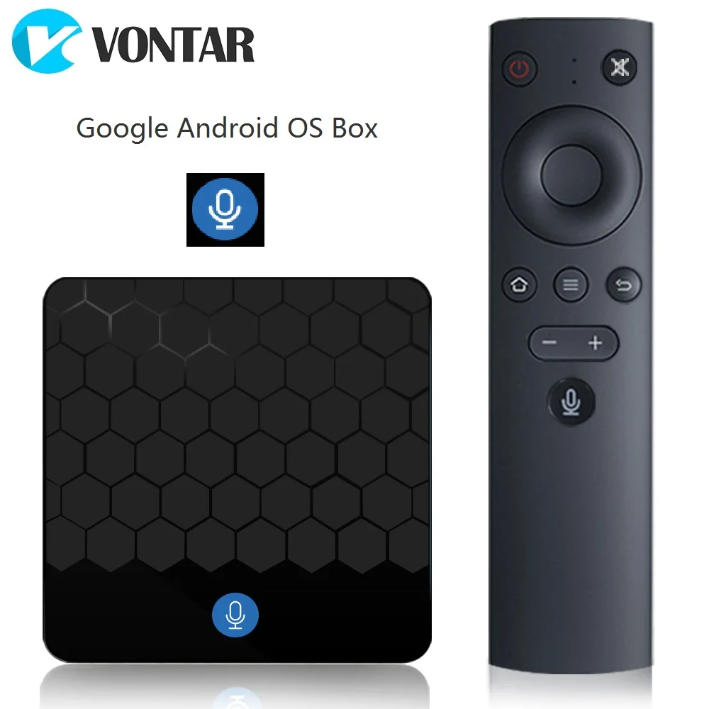 X88 мини Google Android ТВ Ящик Голосовой Управление X88mini Rockchip RK3328 2 ГБ 16 4 К 60fps 1080 P Play Store