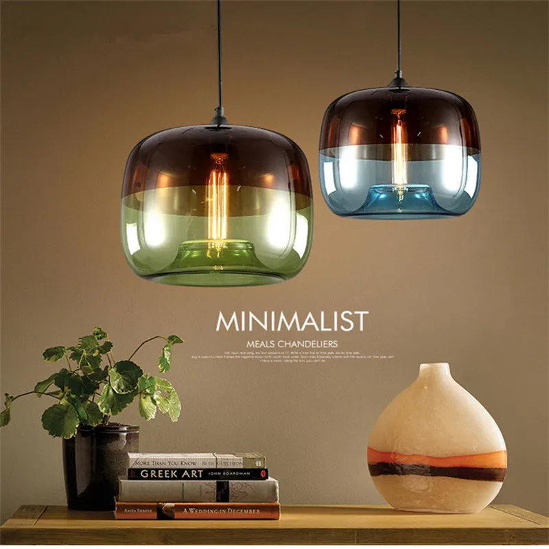 Постсовременный подвесной светильник для ресторана в скандинавском стиле