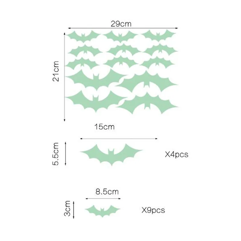 Светящиеся Настенные украшения Imixlot для детской комнаты с ведьмой