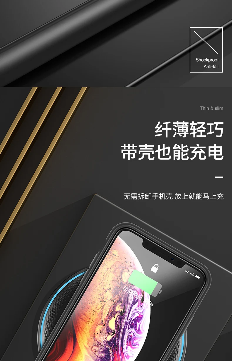 Противоударный матовый чехол ROCK для iPhone XS Max из ТПУ+ поликарбоната, защитный чехол для iPhone XS X, чехол, чехол, адсорбционный чехол