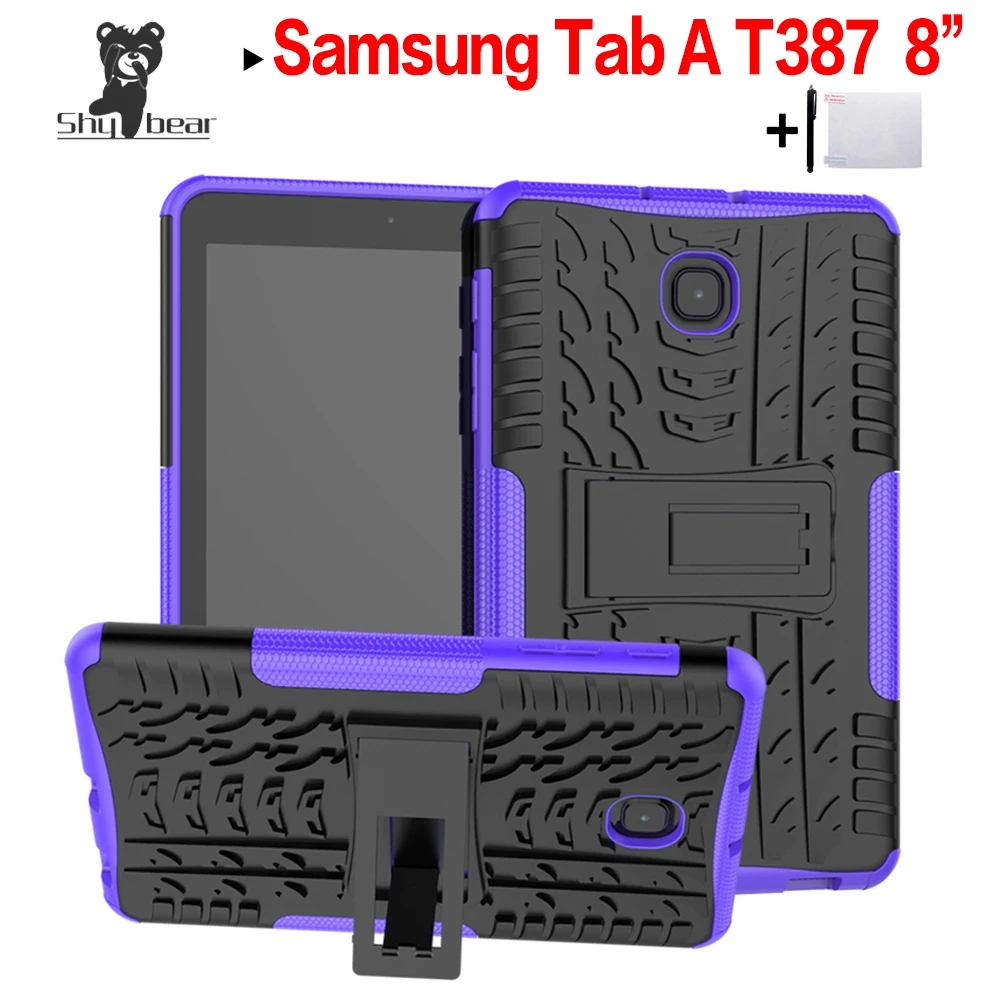 Чехол из ТПУ для samsung Tab A 8 0 T387 SM-T387 (2018 выпущен) Сверхмощный чехол + подарок |