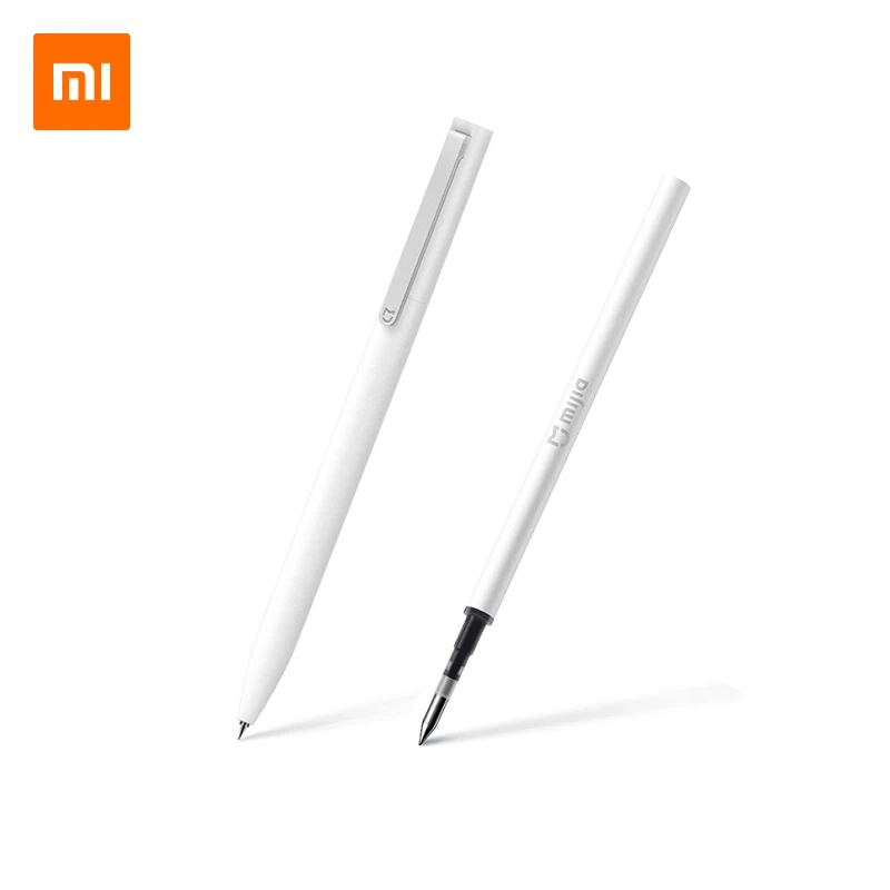 Оригинальная шариковая ручка Xiaomi Mijia 0 5 мм гладкая швейцарская для заправки