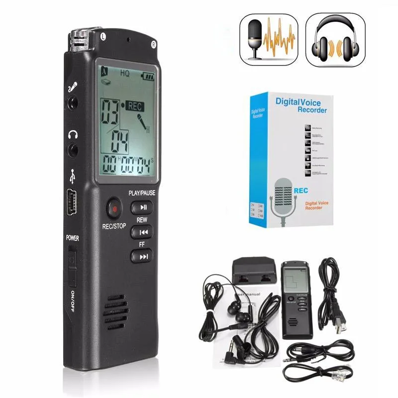 Noyazu оригинальный T60 диктофон USB Профессиональный Мини Диктофон MP3 плеер 8 Гб