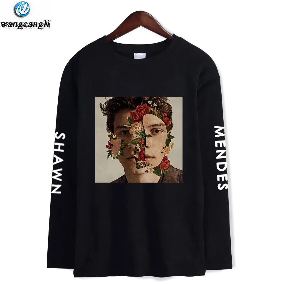 

Shawn Mendes T Shirt Men Women Harajuku Tumblr T-shirt Casual Cotton Funny T Shirts Camisetas Feminina Long Sleeve Tshirt Tops