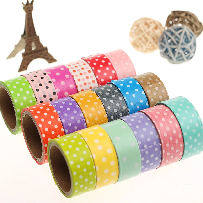 1PC DIY Cute Cartoon Sticker Paper Dots for Scrapbooking Decoration Stationery Multicolor Random Distribution | Канцтовары для