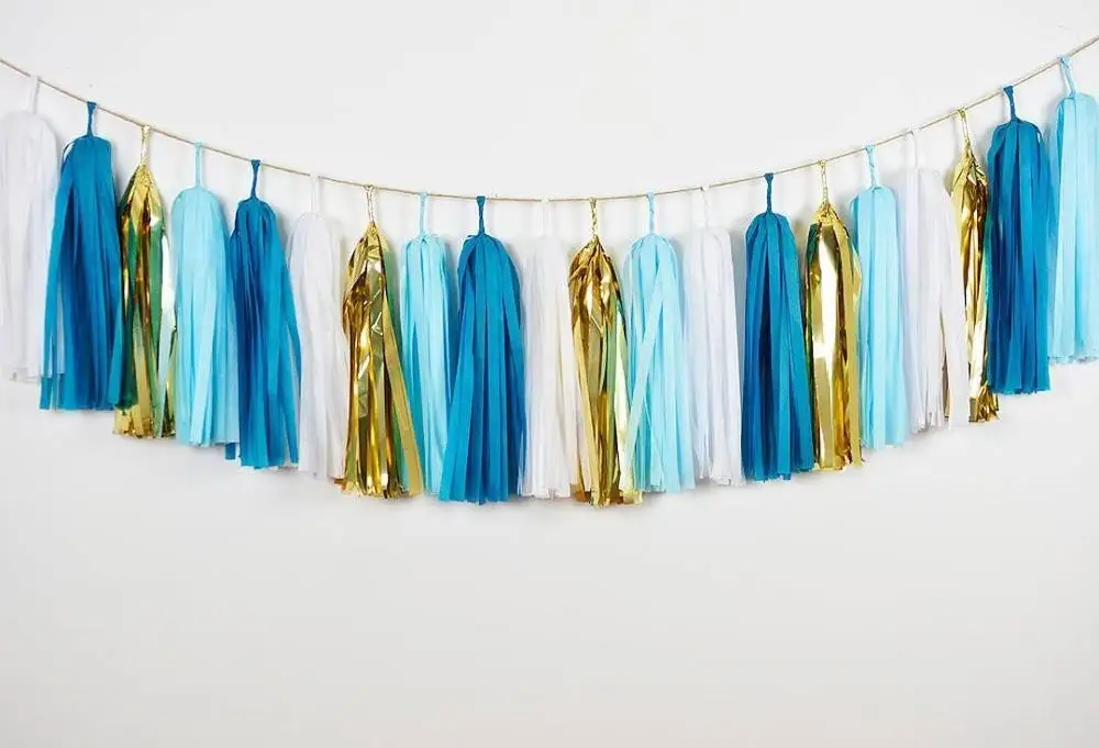 boy tassel set KAMMIZAD ребенок 1-й набор воздушных шаров на день рождения розовый и голубой номер фольги шар диких один день рождения украшения Детские воздушные шары вечерние принадлежности - Цвет: boy tassel set