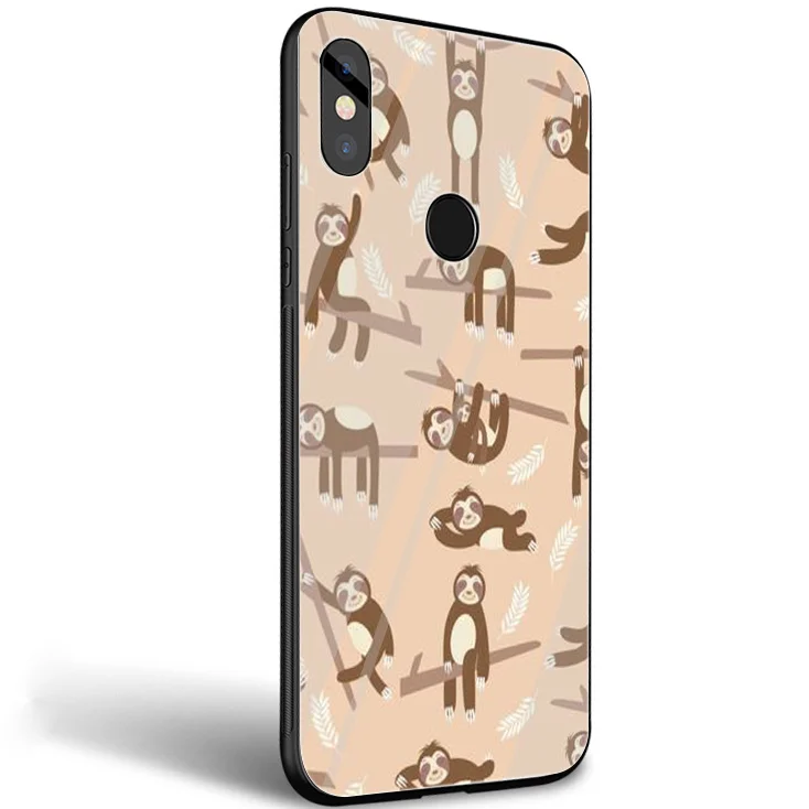 Стеклянный ТПУ чехол Desxz для xiaomi 8 Lite A1 A2 9 redmi note 5 6 7 Pro 6A 4X 5X 6X Pocophone F1|Чехлы-накладки|