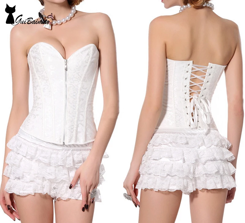 Новое поступление Классические корсеты со шнуровкой оборками|bridal corset|corset bonedcorset