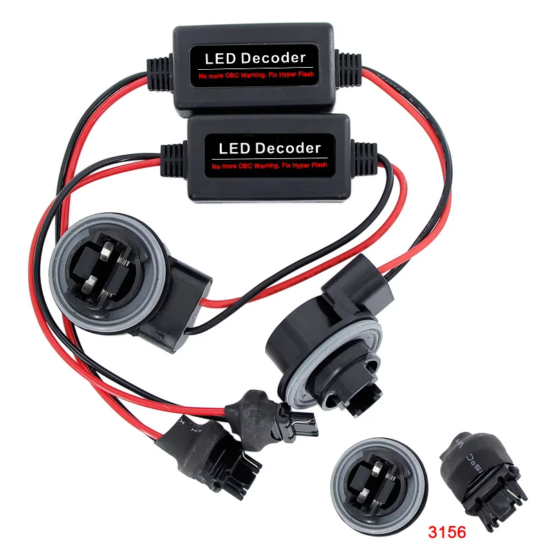 Caubus резистор 1156 P21W PY21W T20 7440 7443 T25 3156 3157 1157 BAY15D P21/5 вт светодиодный свет нагрузки