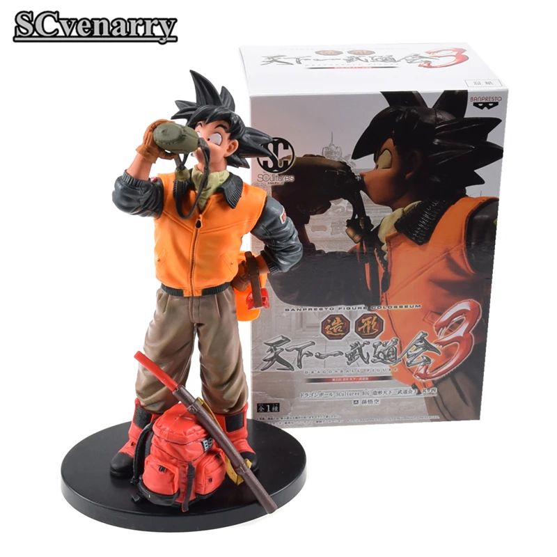 25 см аниме Banpresto Dragon Ball Супер фигурку питьевой черный Гоку Zamasu ПВХ Z Saiyan Goku модель