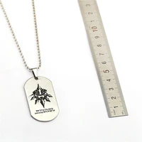 new online game jewelry nier automata neckace pendants chain length dog tag necklace for men jewelry best gift women car bag