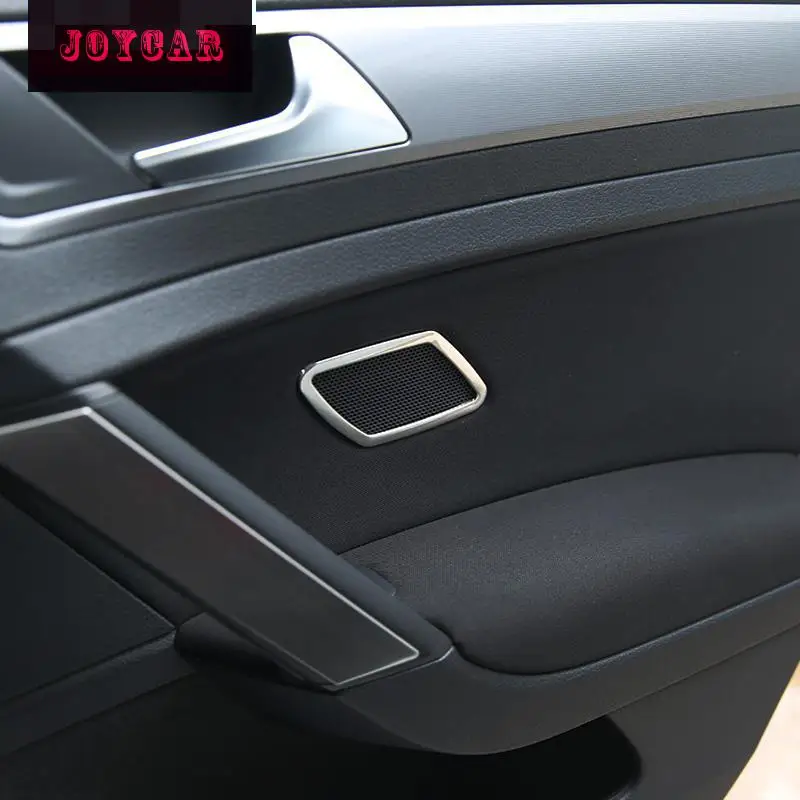 Накладки для динамиков из нержавеющей стали VW GOLF 7 MK7 VII 2 шт.|car accessories|for vwaccessories for