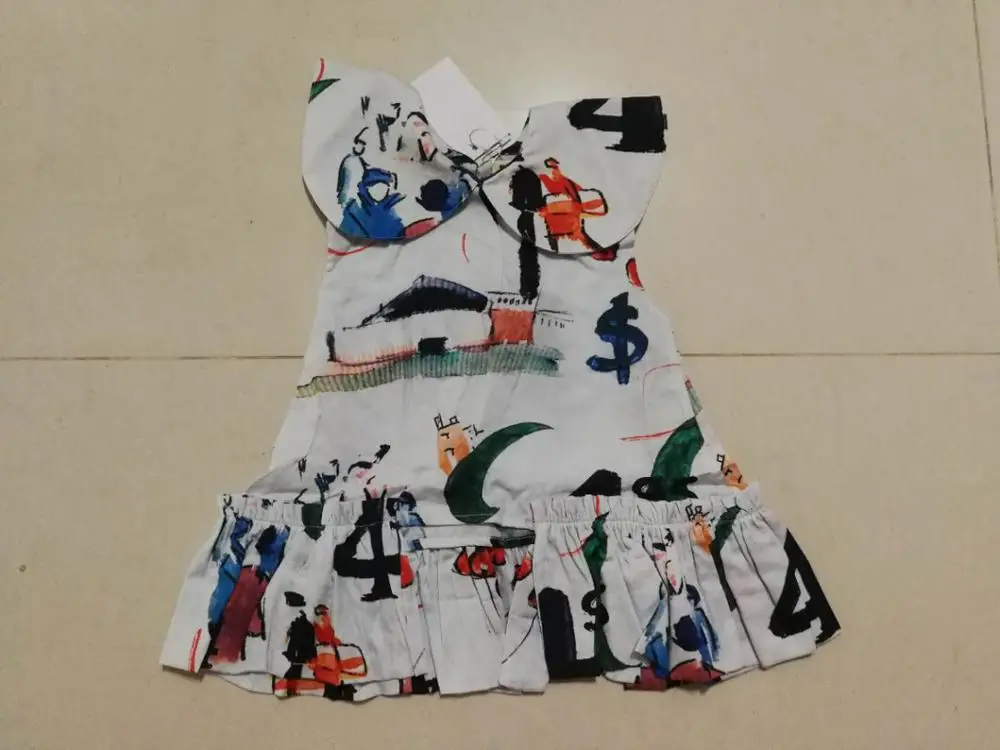 dress 2 StRafina WR/комплект детской одежды, коллекция года, летний топ для маленьких мальчиков, футболка, штаны платье для девочек шорты на бретелях, юбка одежда для детей - Цвет: dress 2
