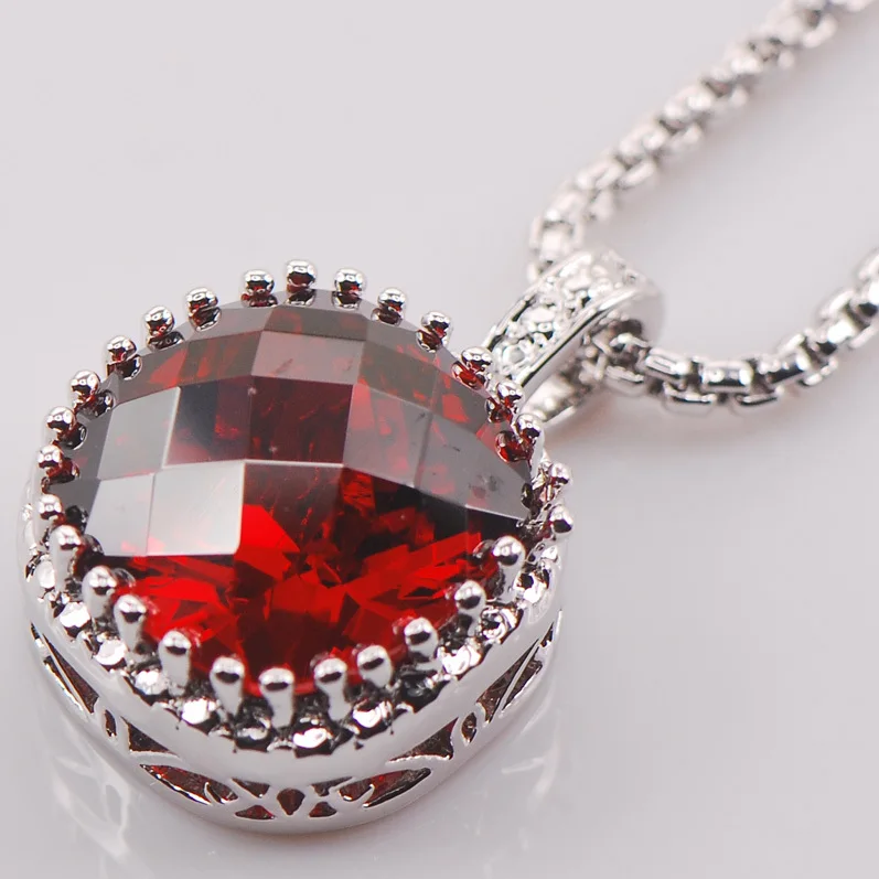 Подвеска из серебра 925 пробы с гранатом|pendant kit|pendant menpendant cord |
