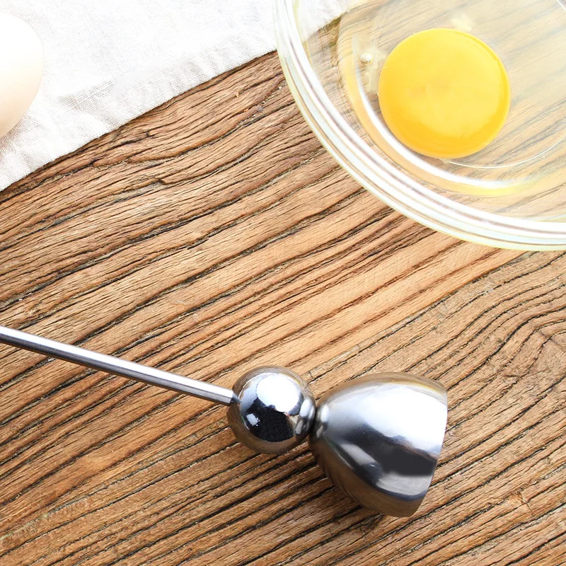 Вареное яйцо для бутылок Топпер Shell Топ Нержавеющая сталь резак молоток сырое