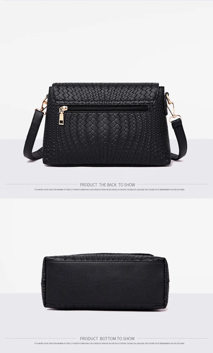 New Fashion Women Shoulder Bag Designer Handbag Crossbody Bags PU Leather Ladies Purse Women Messenger Bags