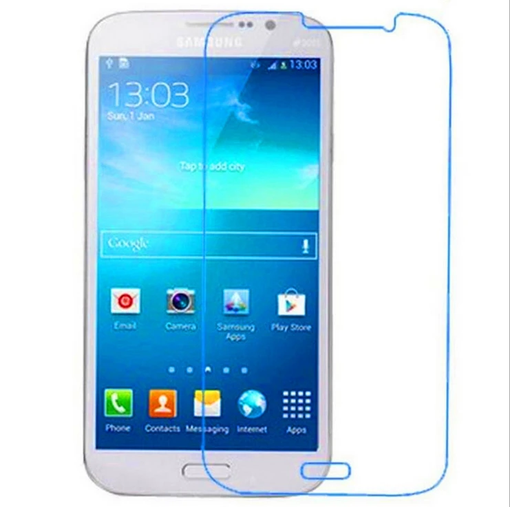 0 26 мм закаленное стекло для Samsung Galaxy Mega 5 8 i9150 i9152 9H 2.5d с закругленными краями и