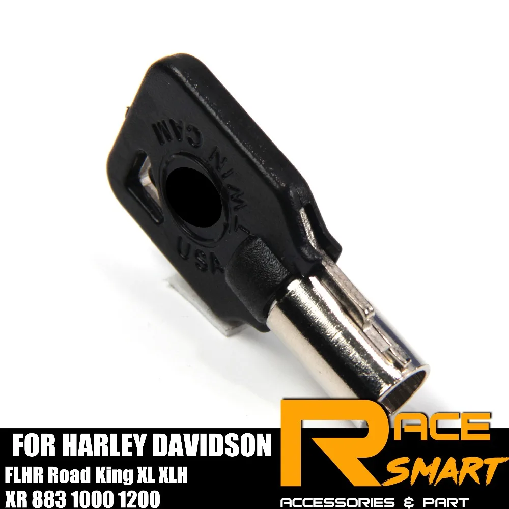 Пустой ключ для мотоцикла HARLEY DAVIDSON FLHR Road King XL XLH XR 883 1000 1200 кольца с лезвиями|Замки и