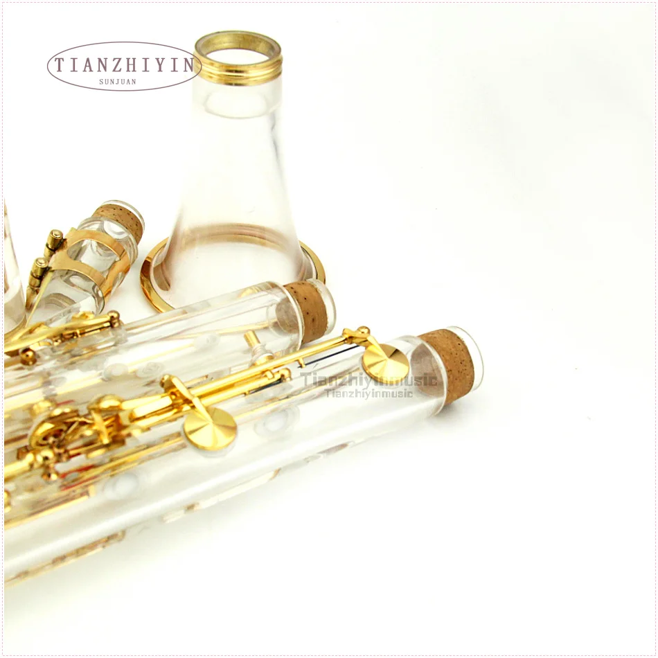 clear clarinet kit Bb key real gold plated parts new | Спорт и развлечения