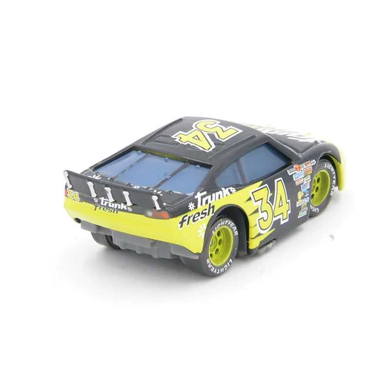 Disney Pixar Cars 2 шт. Молния Маккуин № 34 мак грузовик и dacer 1:55 Diecast металлического сплава и Пластик модели автомобилей игрушечные лошадки для детей