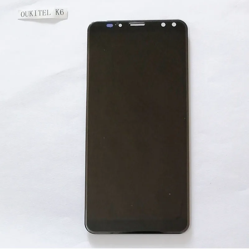 Pantalla LCD Original de 5,99 pulgadas para Oukitel K6, repuesto de montaje de digitalizador con pantalla t&aacute;ctil, herramientas y adhesivo-1