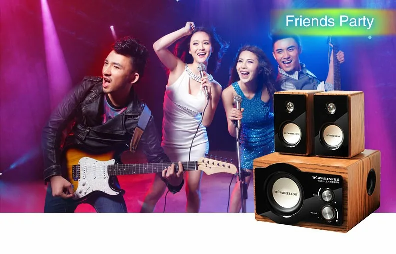 TP WIRELESS высококачественный 2 1 канальный Bluetooth динамик для домашнего кинотеатра