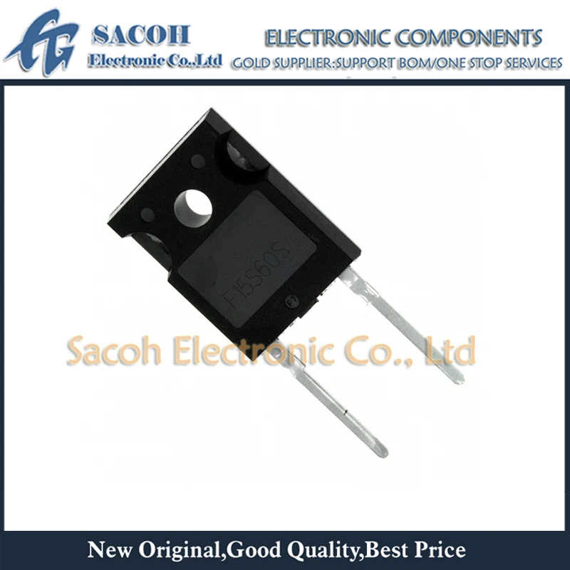 10 шт. FFH15S60STU FFH15S60S F15S60S TO-247 30A 600 V Быстрый Восстанавливающий диод