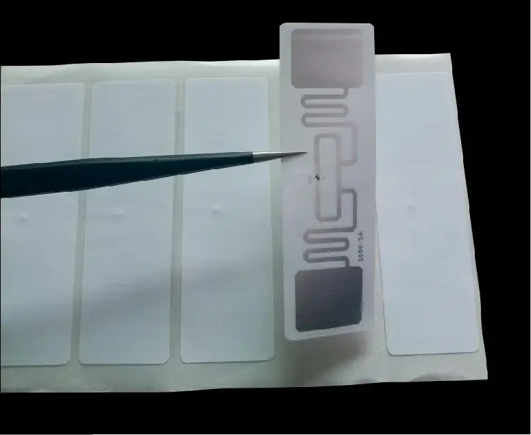 100 шт. UHF 860 960 МГц rfid метка AZ 9662 H3 чип iso 18000 6c пассивная наклейка размер этикетки: 73*23