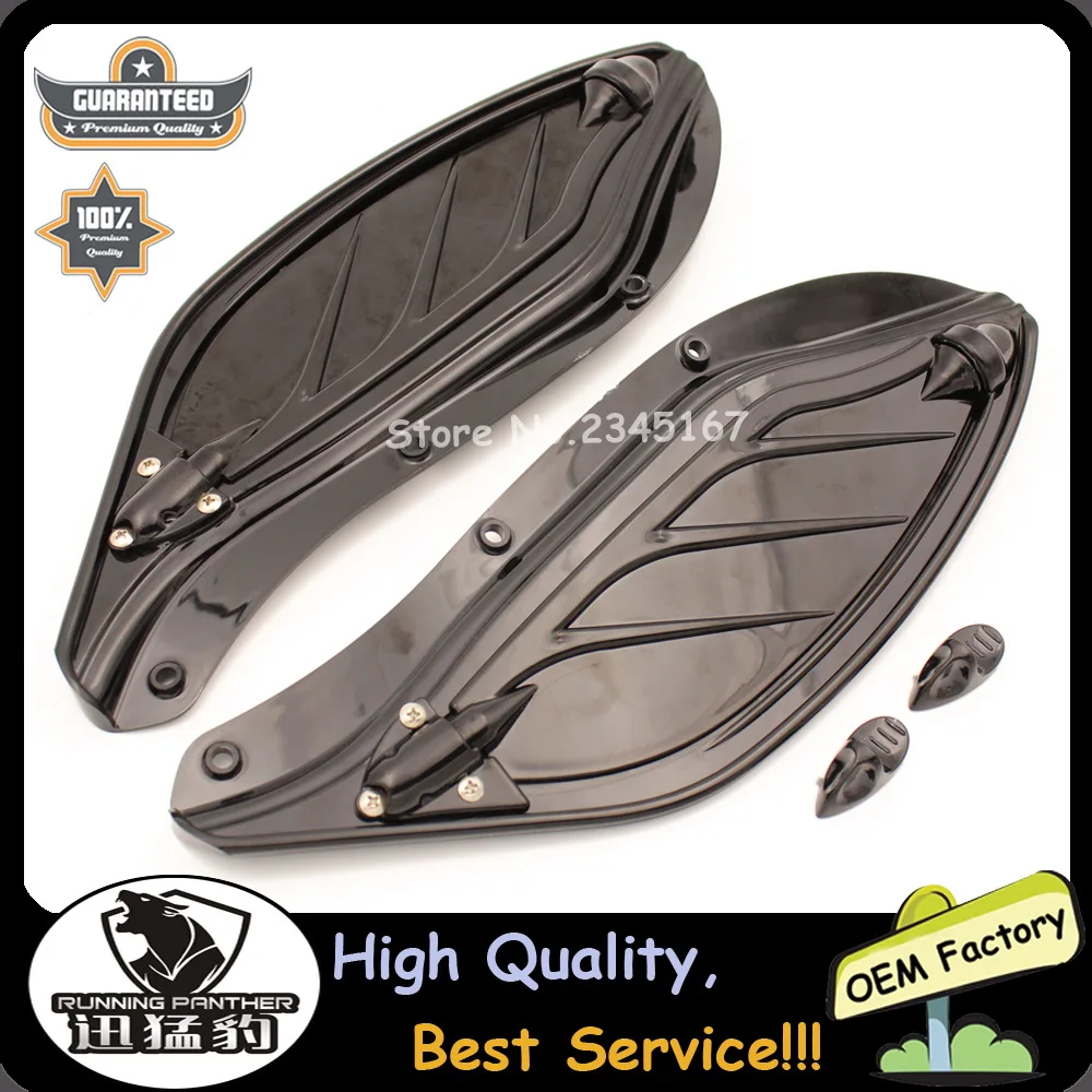 

2016 New Design Side Wings Windshield Air Deflectors Case For Touring FLHR FLHT FLHX 1996-1999 2000 2001 2002 2013 Air Deflector