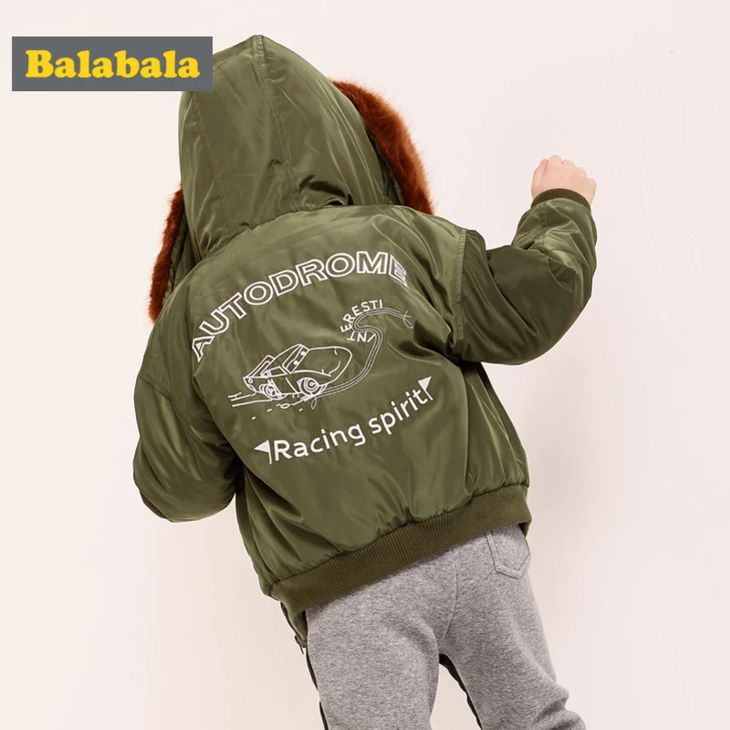 Детская куртка на флисовой подкладке Balabala детская с капюшоном и отстегивающимся