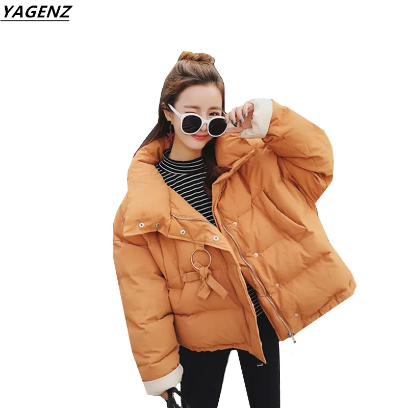 2017 зимняя модная женская короткая куртка теплая пуховая хлопковая парка верхняя