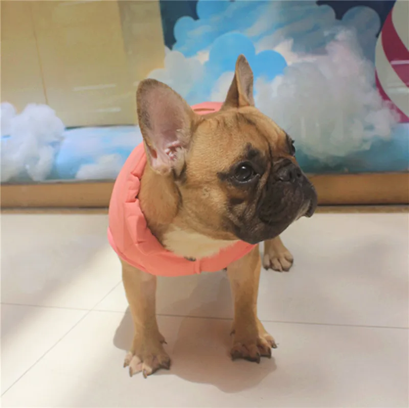 A140 хлопковый жилет Bulldog теплый зимний для собак осенняя теплая одежда домашних