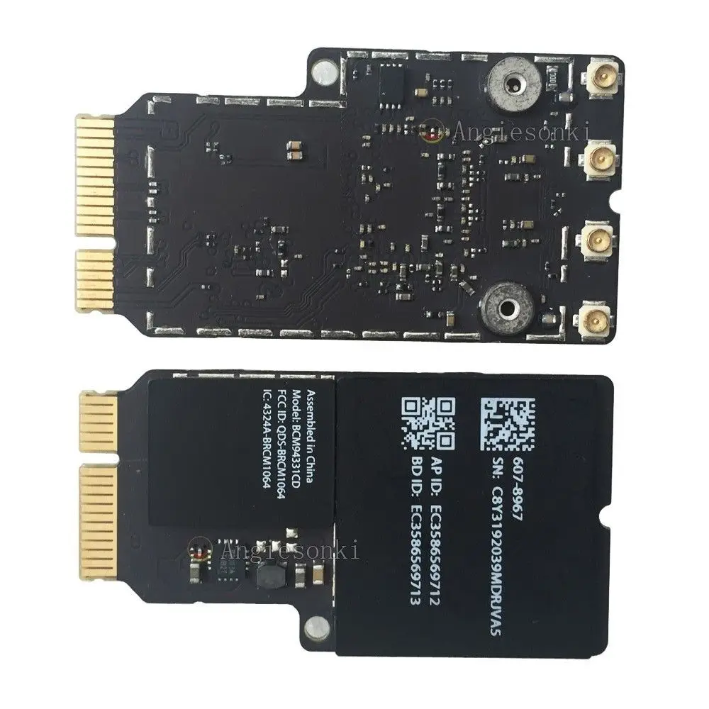 Двухдиапазонная Wi Fi карта Broadcom BCM94331CD 802.11a/b/g + Bluetooth 4 0 для Ap.ple A1418 A1419 Mac.Book Laptop|wifi