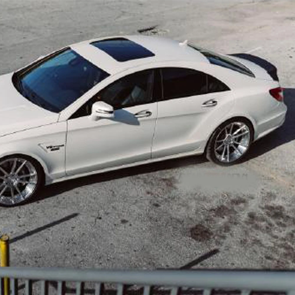 W218 стиль Renntech FRP задний спойлер для автомобиля Mercedes Benz CLS 2011 2013|spoiler wing|rear lip spoilerrear