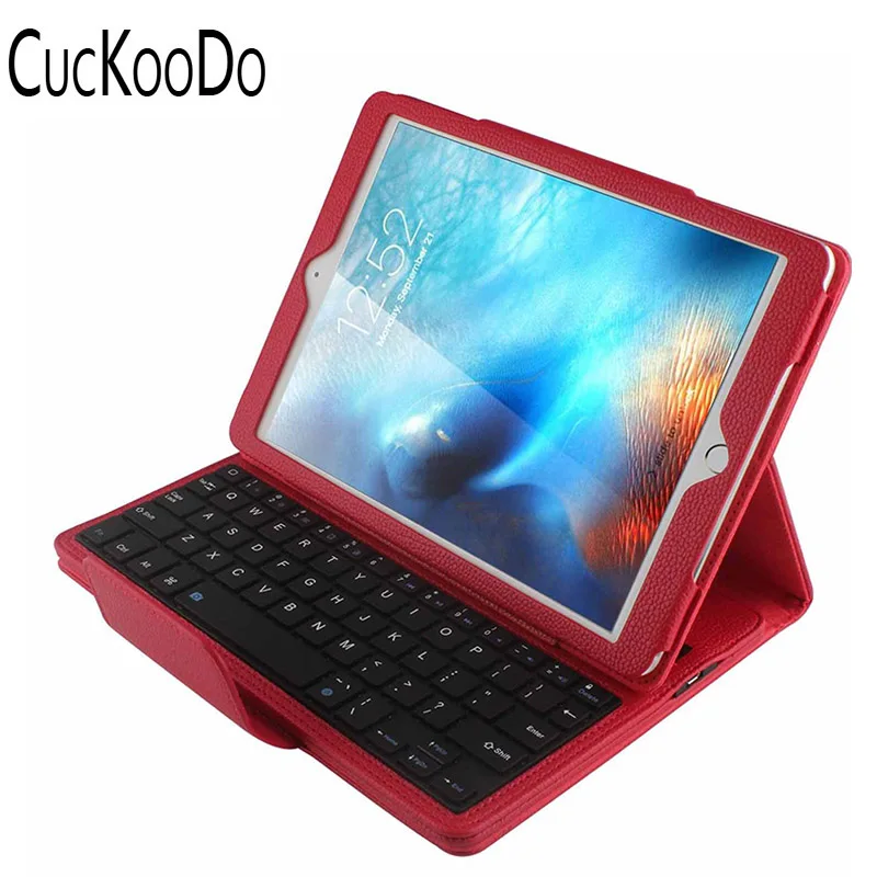 CucKooDo съемный Скрытый беспроводной Bluetooth клавиатура Folio PU кожаный чехол умный для