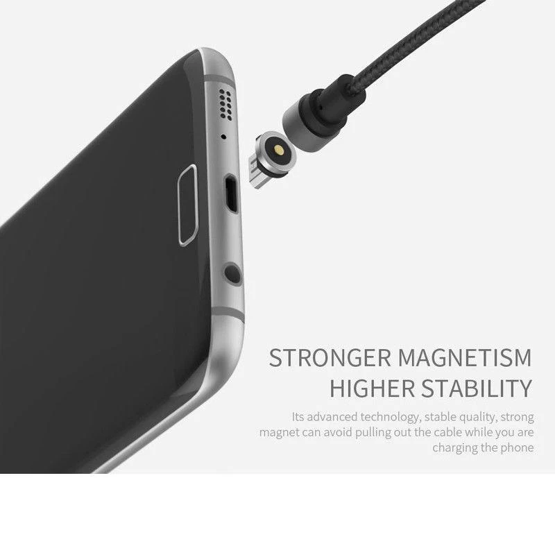 Магнитный кабель Micro USB, кабель usb type-C для samsung A50 A70 A7, магнитный кабель для iPhone, зарядный кабель USB для мобильного телефона