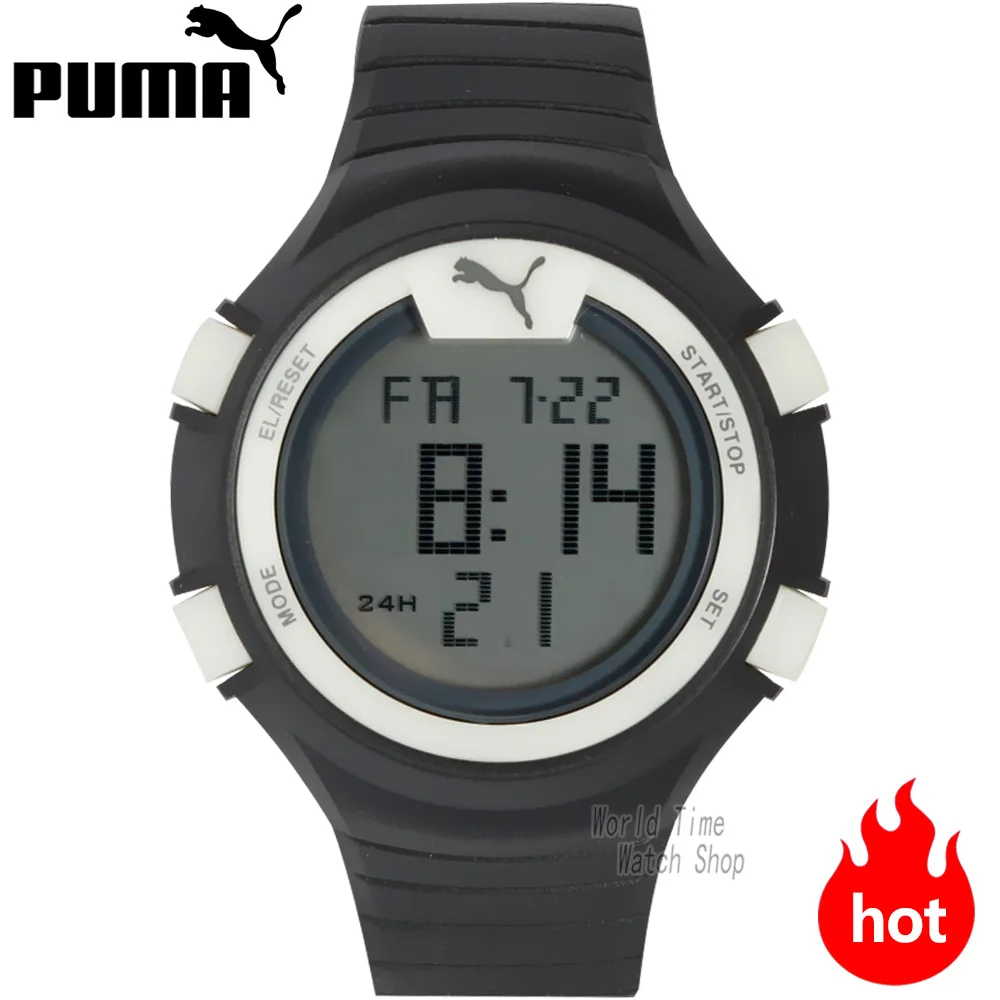 PU911281005-1 PUMA watch мужские часы мужские Современная Модные спортивные часы женщины Наручные Водонепроницаемые Часы Relogio Masculino PU910541 - Цвет: PU911281005-1