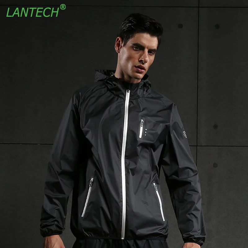 LANTECH Мужская теплая спортивная куртка для бега, спортивная одежда для тренировок, бега, фитнеса, тренажерного зала, куртка для бега, одежда с длинным рукавом