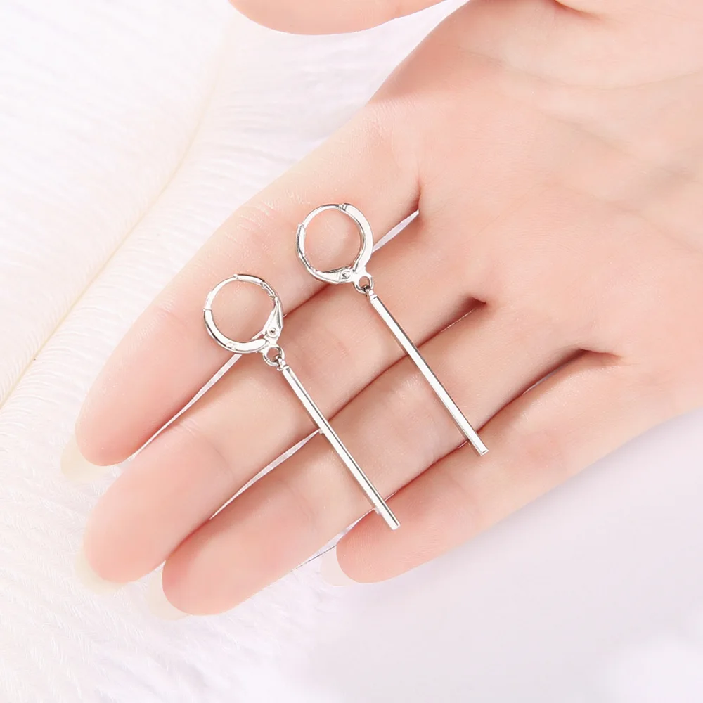 Корейские преувеличенные серьги границы Взрывные модели индивидуальные