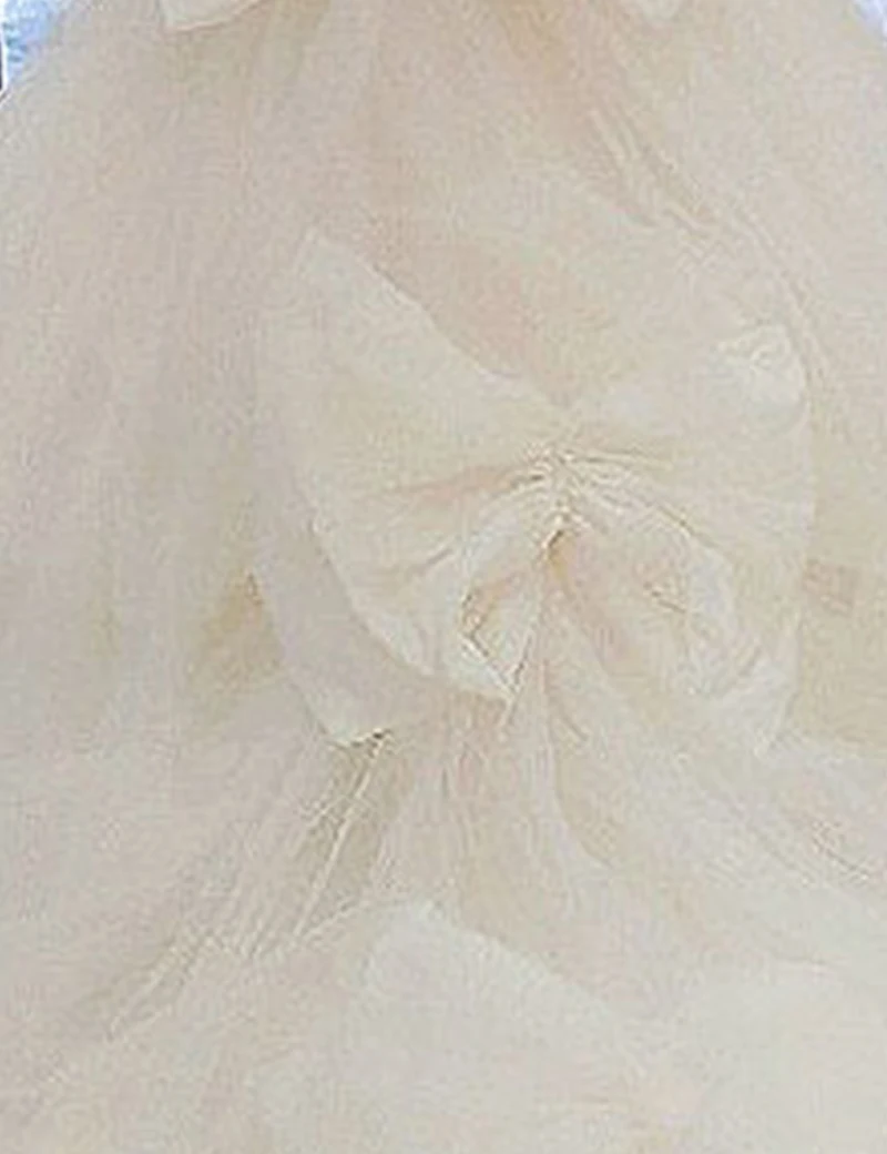 Свадебное платье 2017 Свадебные Длинные с высокой горловиной из бисера Белый Кот