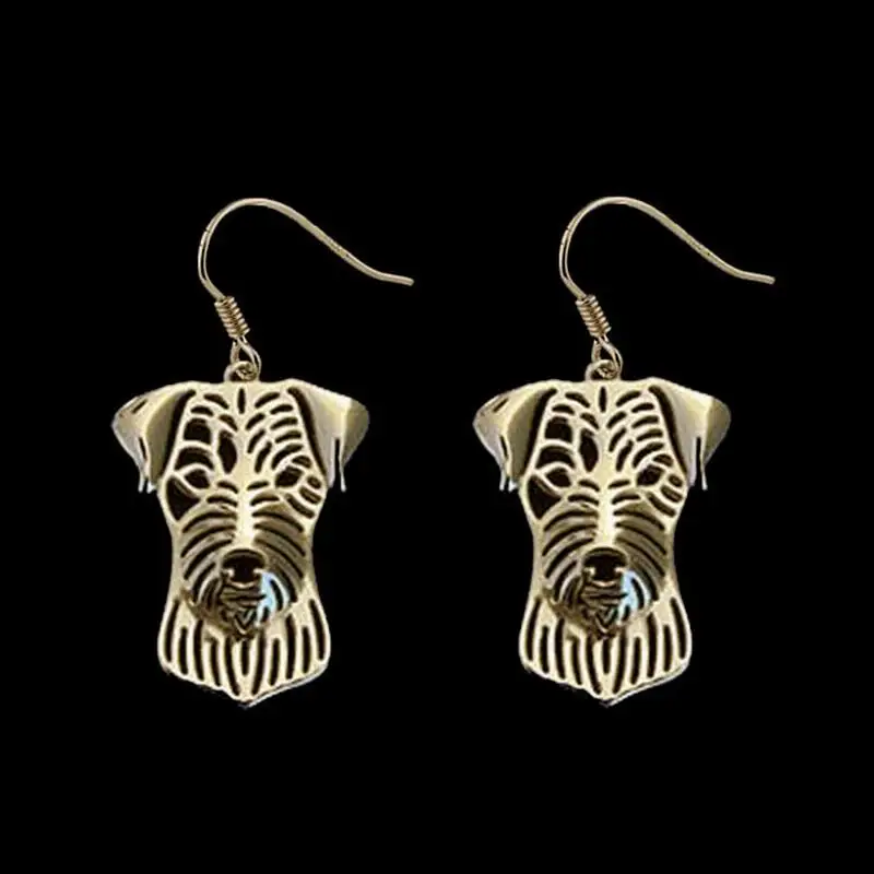 Влюбленных бижутерьер сплав серьги с собаками леди Парсон Рассел терьер