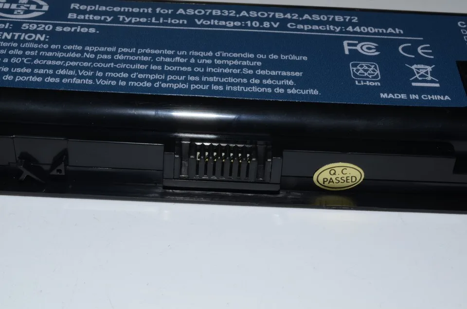 6 ячеек аккумулятор для ноутбука Acer Aspire 5920G 5930 5930G 5935 5940 5940G 5942 5942G 6530 6530G 6920 6920G 6930 6930G 6930ZG