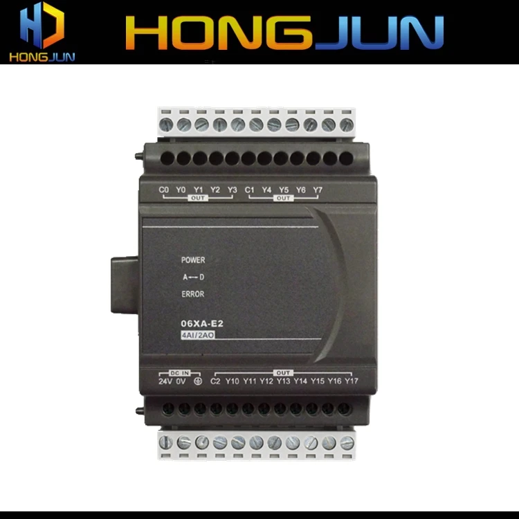 Аналоговый ПЛК-модуль Hongjun Delta ES2 Series DVP04DA-E2 для промышленной системы |
