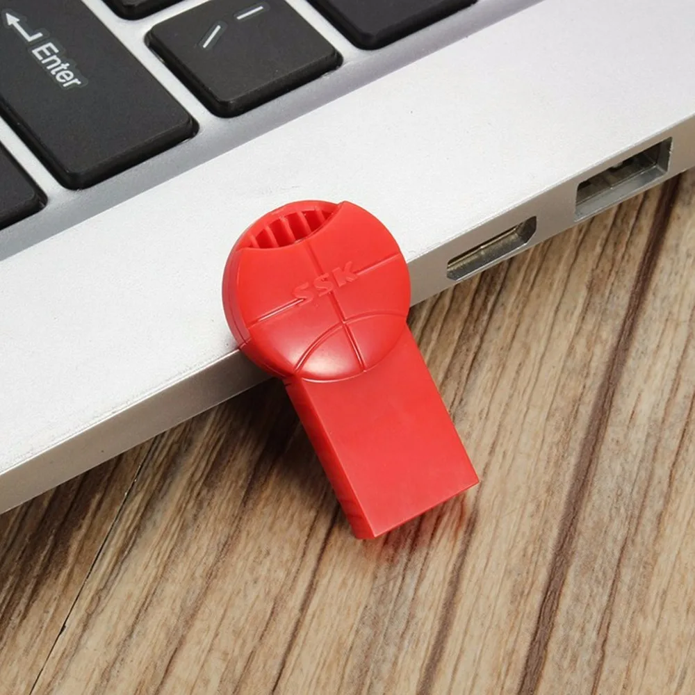 SSK Micro SD TF кардридер SDHC высокоскоростной USB2.0 модный Мини Смарт USB для компьютера